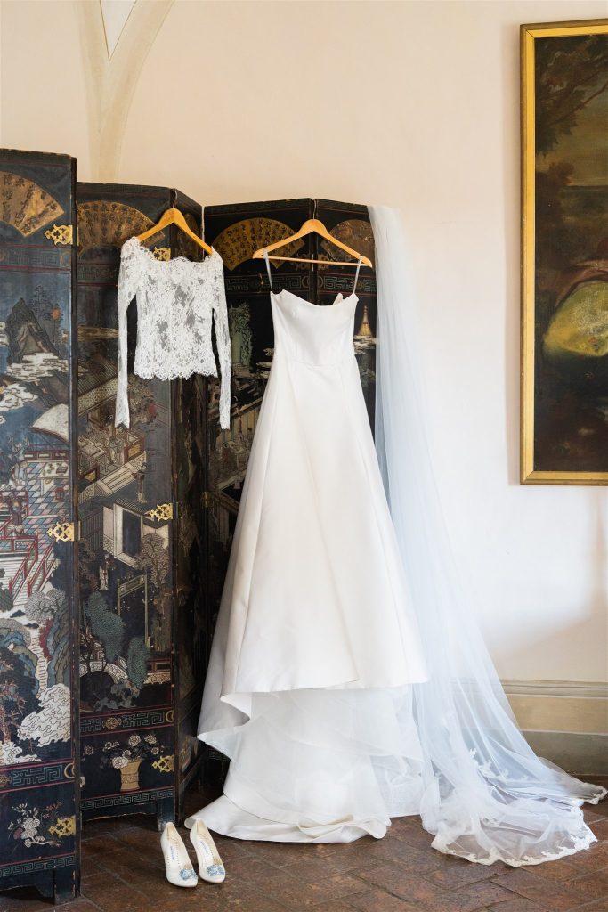 Villa Cetinale spring wedding