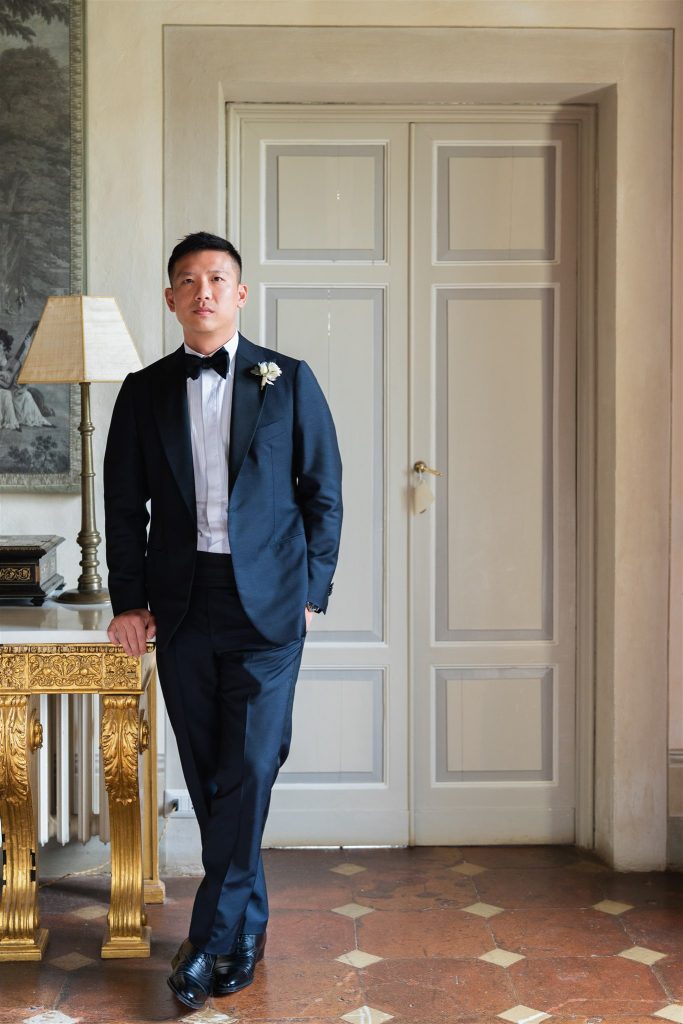 Villa Cetinale spring wedding