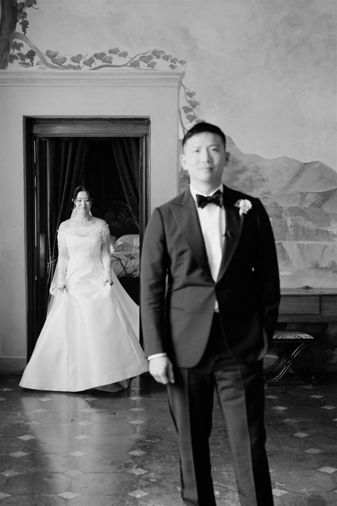 Villa Cetinale spring wedding