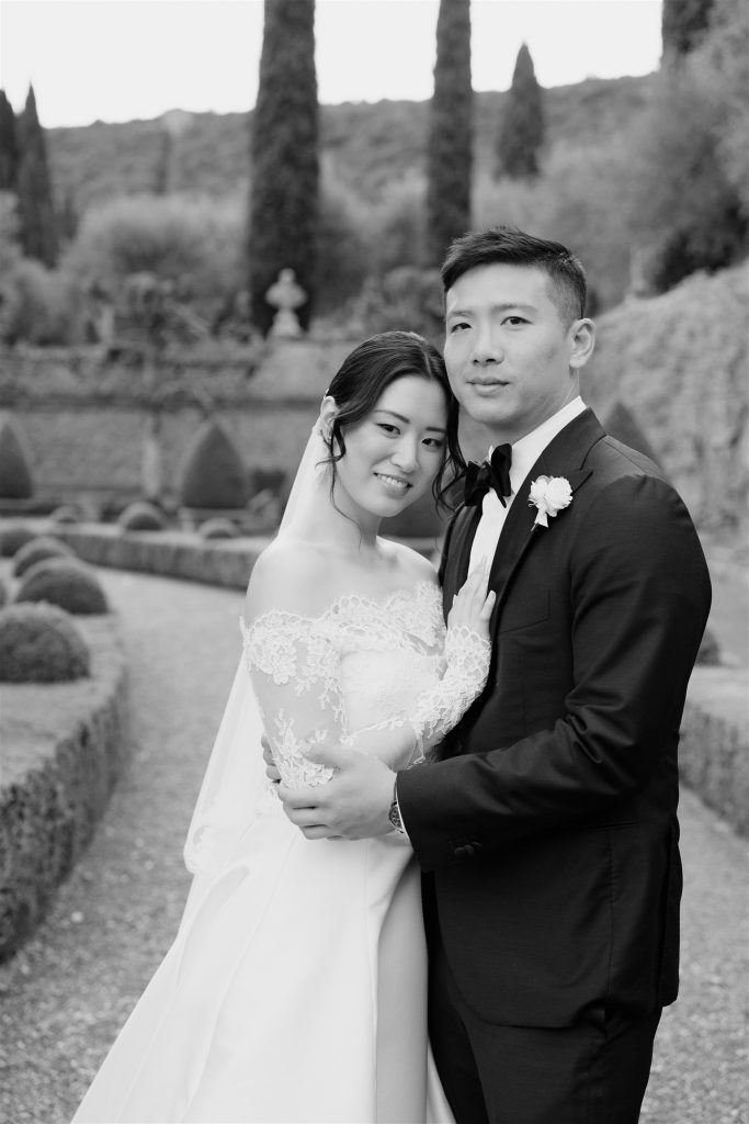 Villa Cetinale spring wedding
