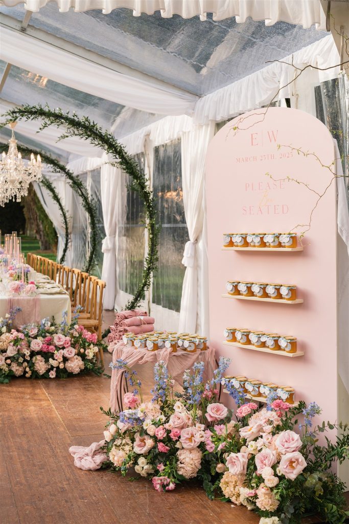 Villa Cetinale spring wedding