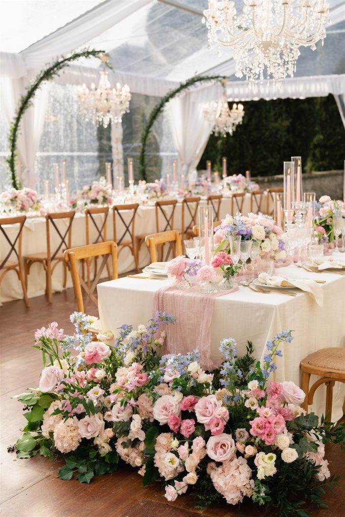 Villa Cetinale spring wedding