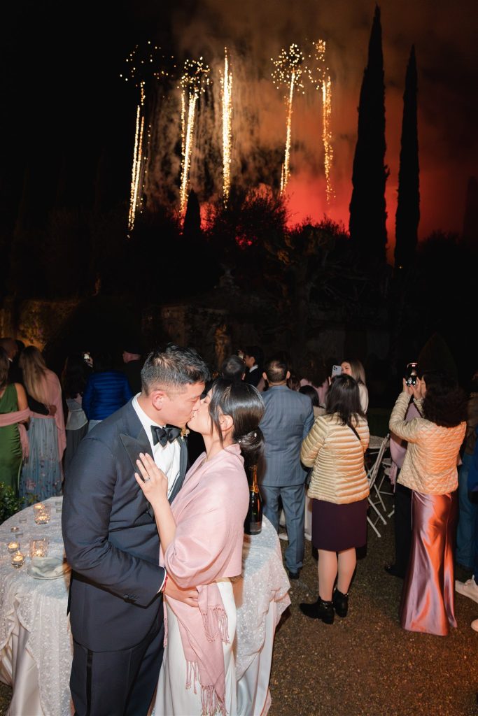 Villa Cetinale spring wedding