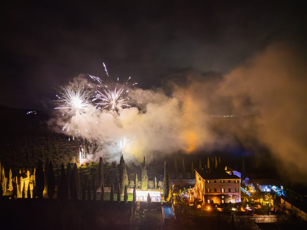 Villa Cetinale spring wedding